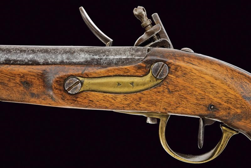 Rarissima Pistola da Lancieri a Pietra Focaia