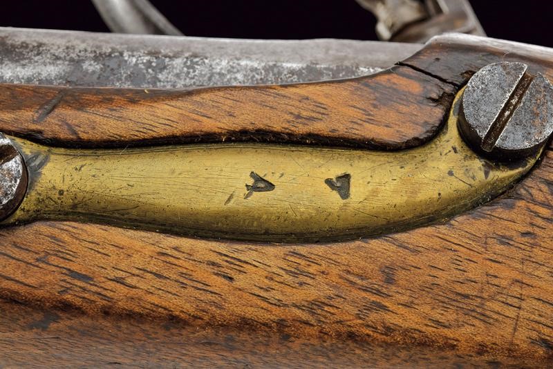 Rarissima Pistola da Lancieri a Pietra Focaia