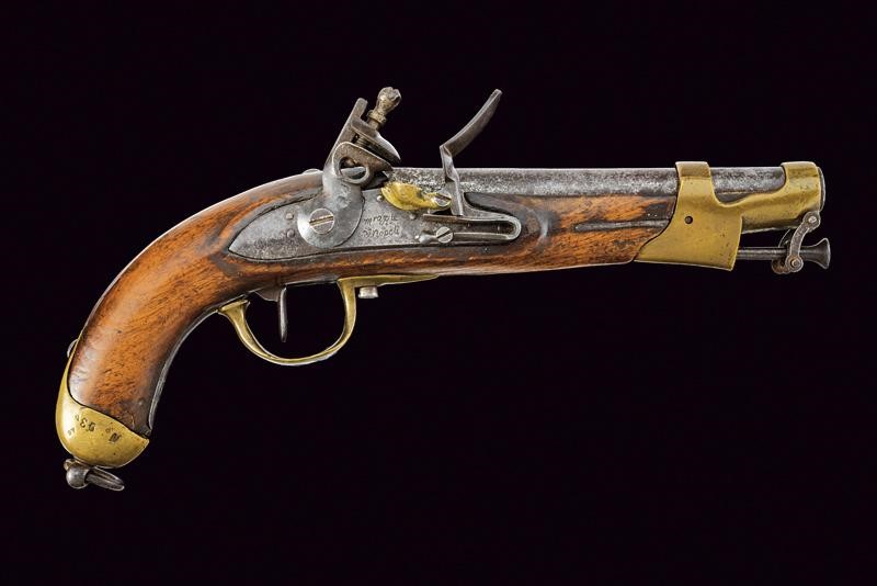 Rarissima Pistola da Lancieri a Pietra Focaia