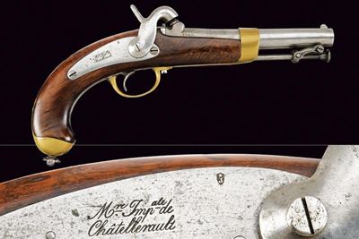 Rara Pistola da Marina Mod.1849