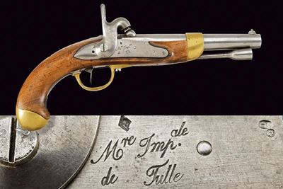 Pistola Convertita a Luminello Mod. 1816 T Bis