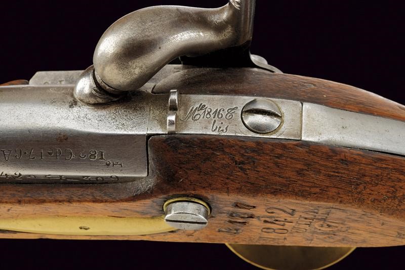 Pistola Convertita a Luminello Mod. 1816 T Bis