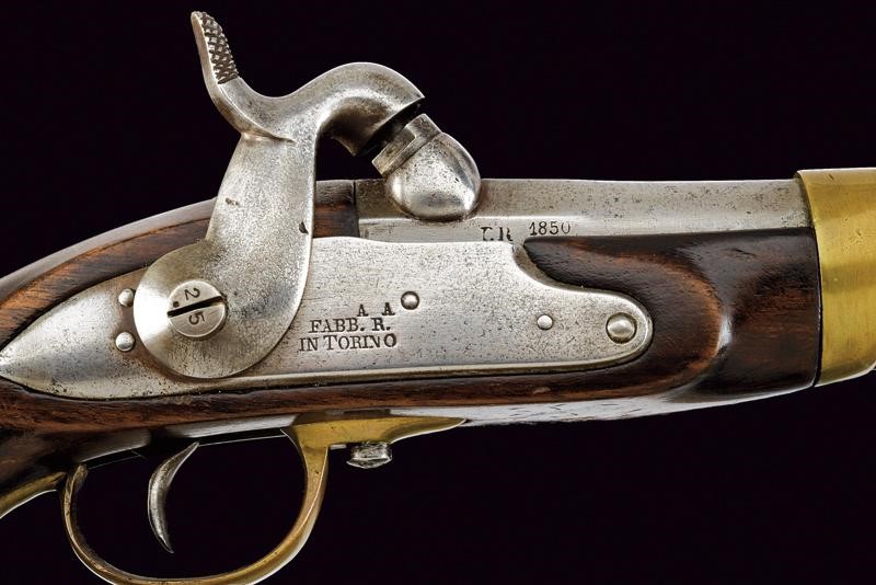 Pistola a Luminello da Carabiniere Mod. 1847