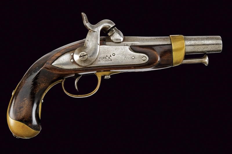 Pistola a Luminello da Carabiniere Mod. 1847