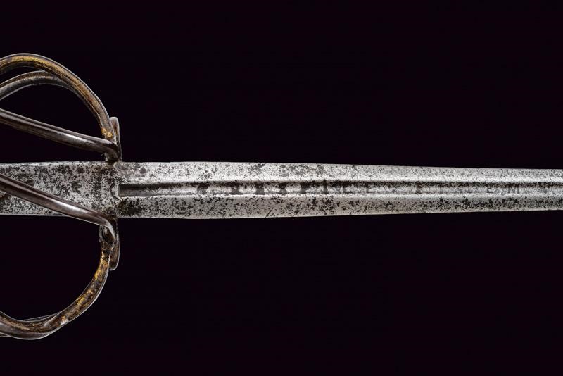 Elegante Spada da Lato con Fornimento Dorato