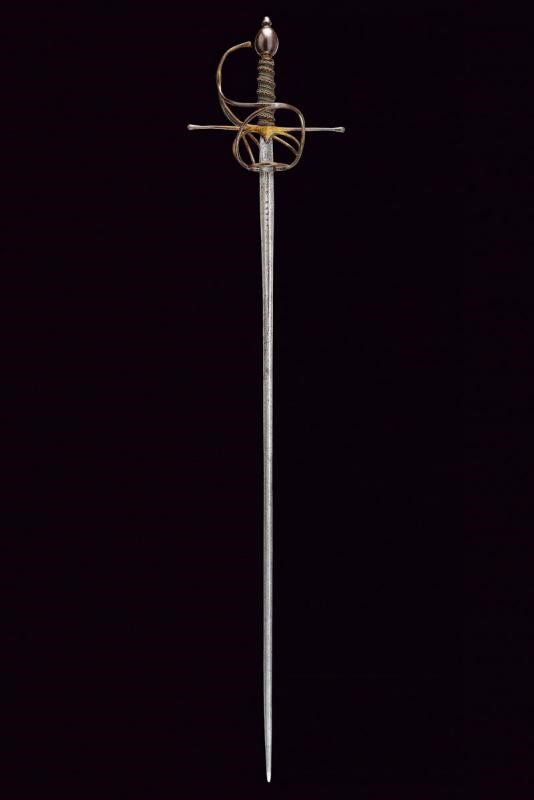 Elegante Spada da Lato con Fornimento Dorato