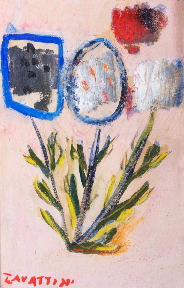 Cesare Zavattini - 4 Piccoli Dipinti