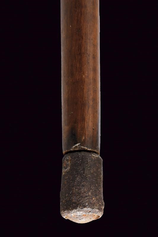 Importante Spiedo da Caccia (saufeder) con Monogramma Nobiliare