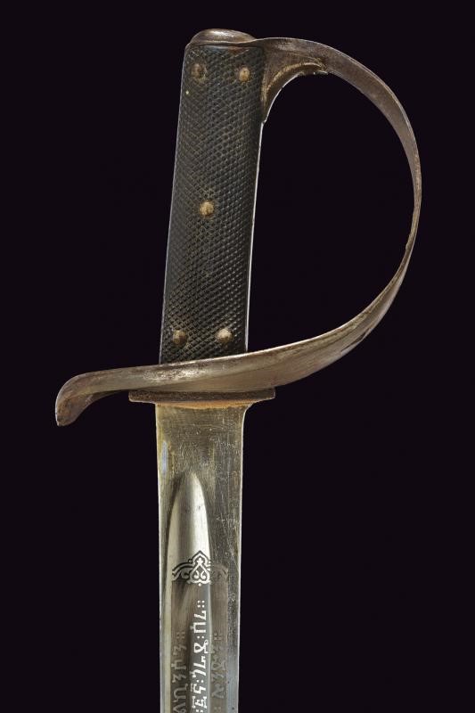 Sciabola da Cavalleria sul Tipo Britannico