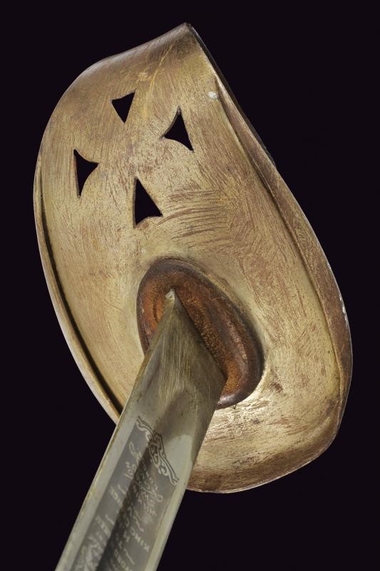 Sciabola da Cavalleria sul Tipo Britannico