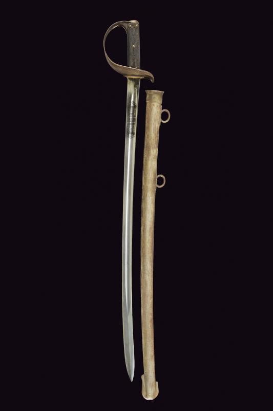 Sciabola da Cavalleria sul Tipo Britannico