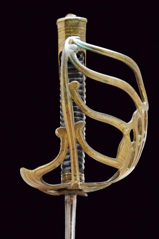 Sciabola a Garde-de-bataille con Lama dei Granatieri a Cavallo della Guardia Imperiale