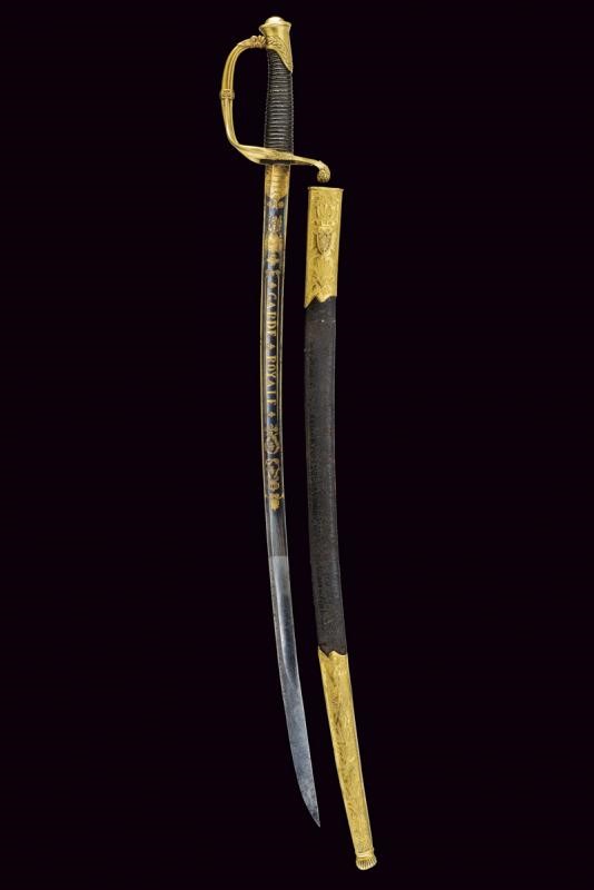Sciabola da Ufficiale Mod. 1821 della Garde Royale