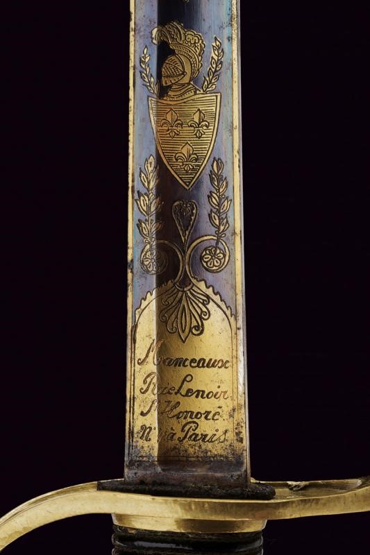 Sciabola da Ufficiale Mod. 1821 della Garde Royale