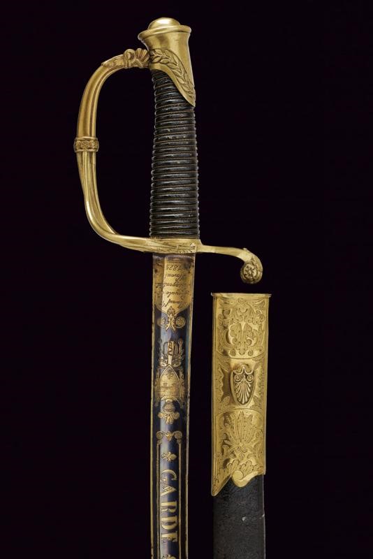 Sciabola da Ufficiale Mod. 1821 della Garde Royale
