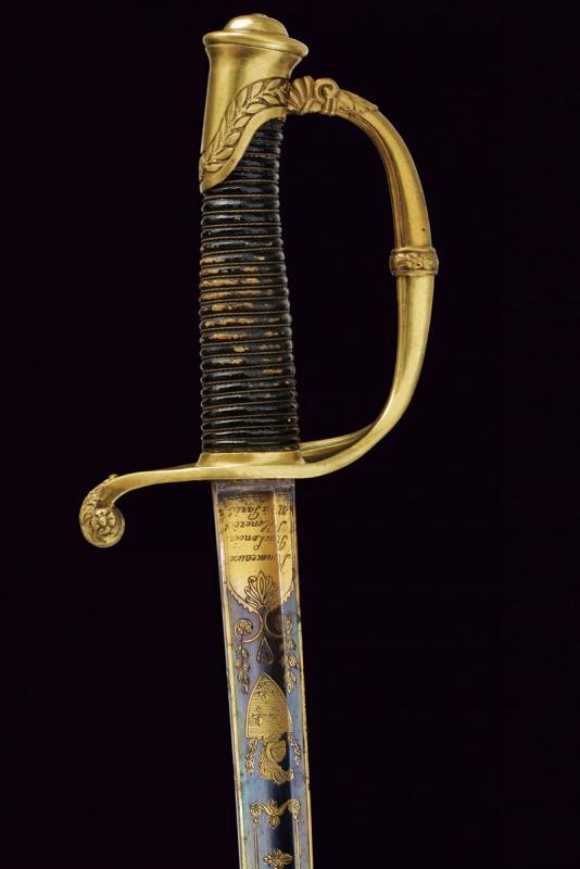 Sciabola da Ufficiale Mod. 1821 della Garde Royale
