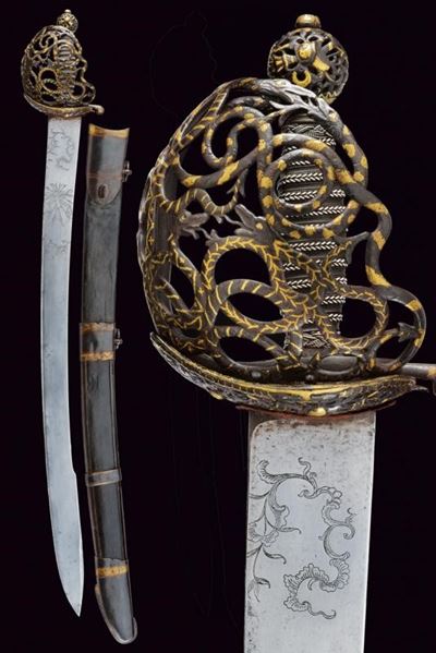 Importante e Singolare Sciabola Appartenuta al Conte Claude Alexandre De Bonneval