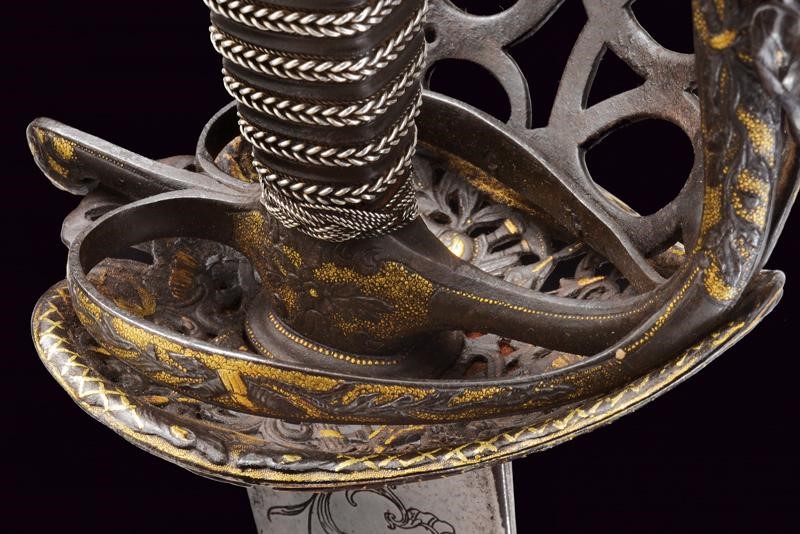 Importante e Singolare Sciabola Appartenuta al Conte Claude Alexandre De Bonneval
