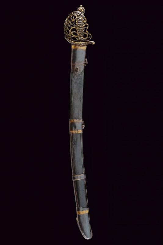 Importante e Singolare Sciabola Appartenuta al Conte Claude Alexandre De Bonneval
