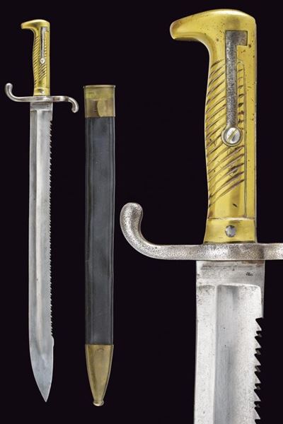 Baionetta Mod. 1871 con Lama a Sega
