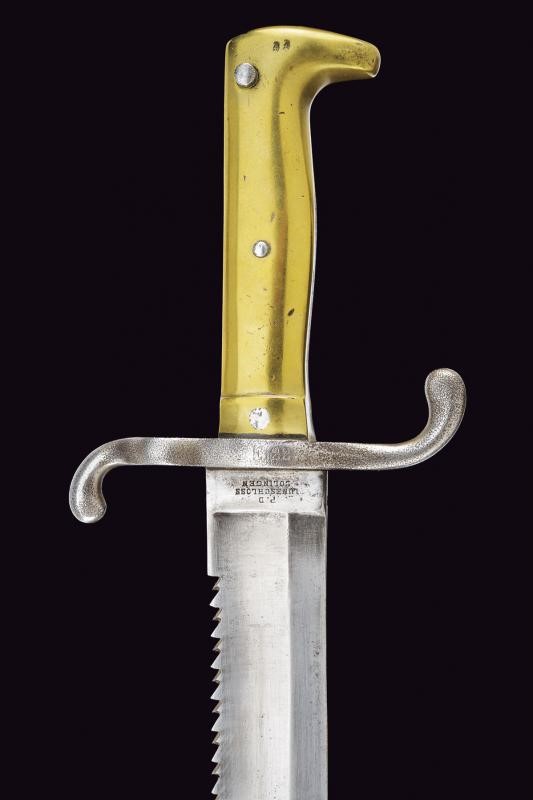 Baionetta Mod. 1871 con Lama a Sega