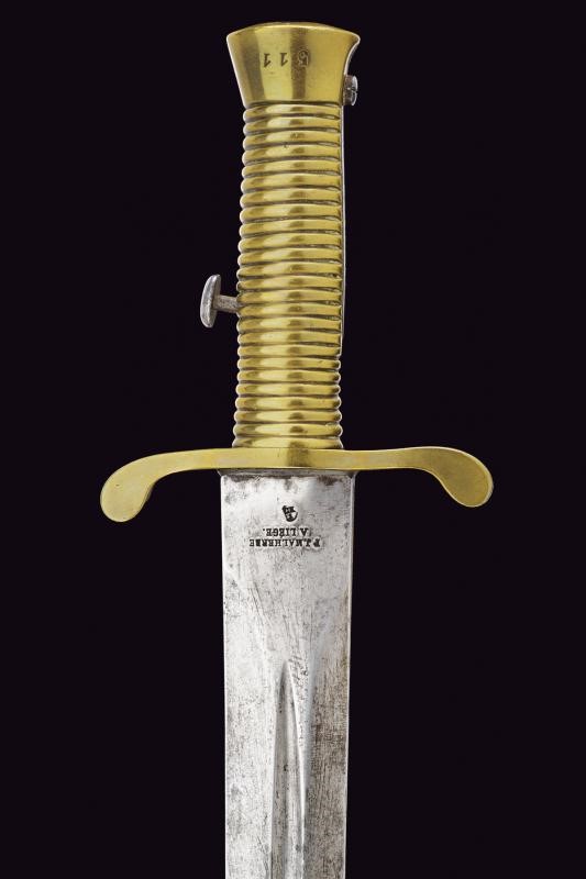Rara Baionetta Mod. 1843 per "carabina Luttich"
