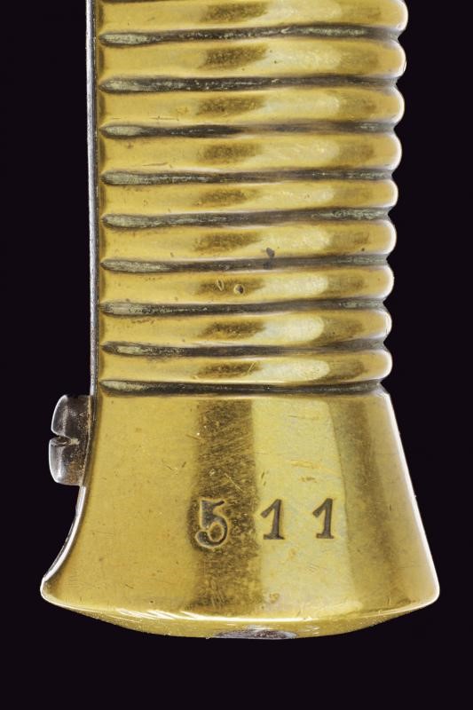 Rara Baionetta Mod. 1843 per "carabina Luttich"