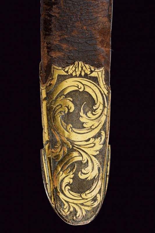 Raro e Lussuoso Coltello da Presentazione con Decorazioni in Onore di William Shakespeare
