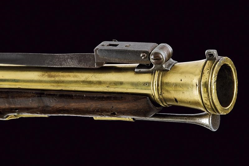 Trombone a Pietra Focaia da Marina con Baionetta