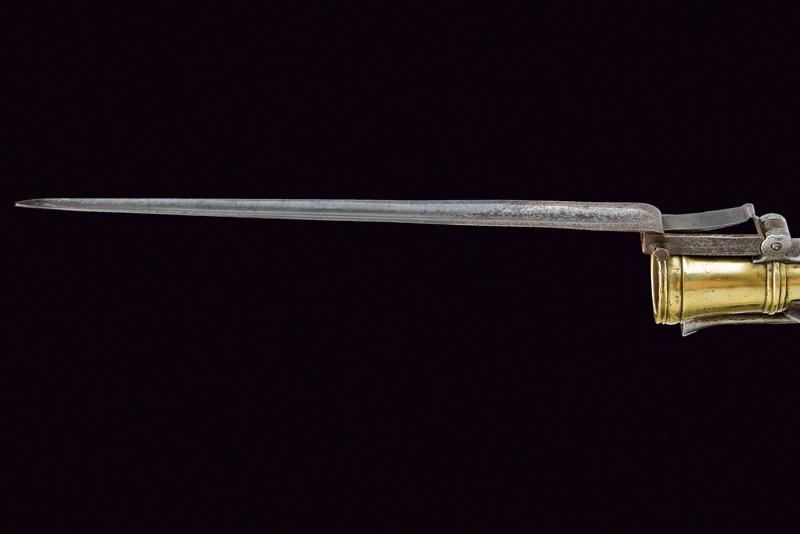 Trombone a Pietra Focaia da Marina con Baionetta