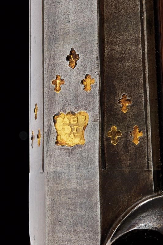 Interessante Fucile Luminello di Grande Calibro Firmato Mazza