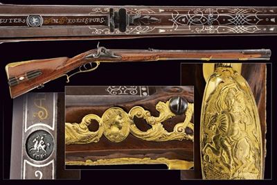 Bellissimo Fucile Ridotto a Luminello di Johan Andreas Kuchenreuter