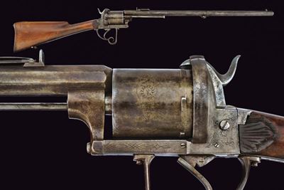 Fucile Revolver a Spillo Lefaucheux