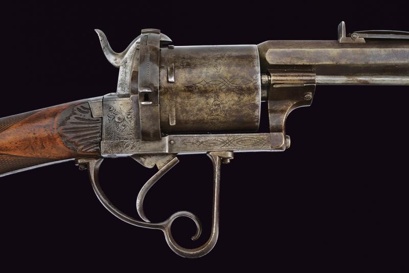 Fucile Revolver a Spillo Lefaucheux