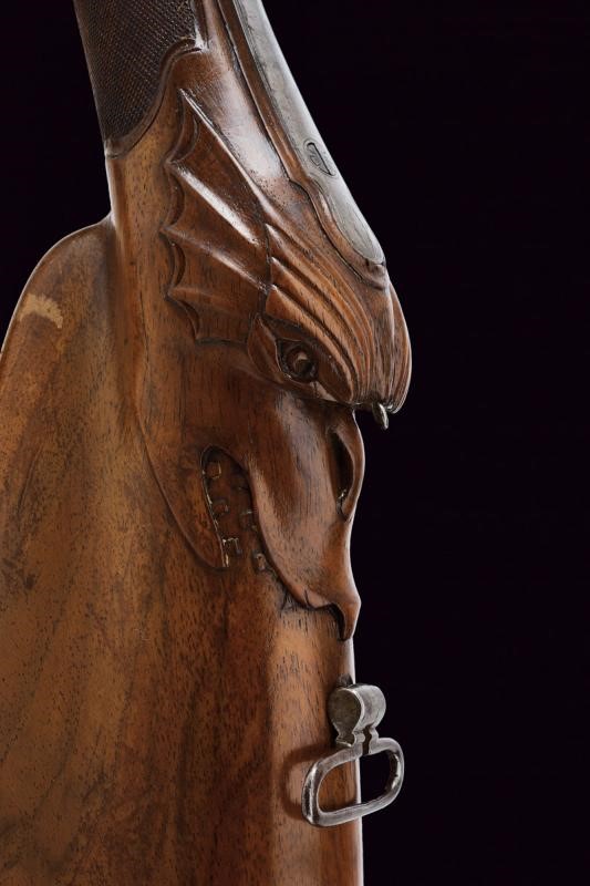 Bellissima Doppietta a Pietra Focaia di Isidore Brezol