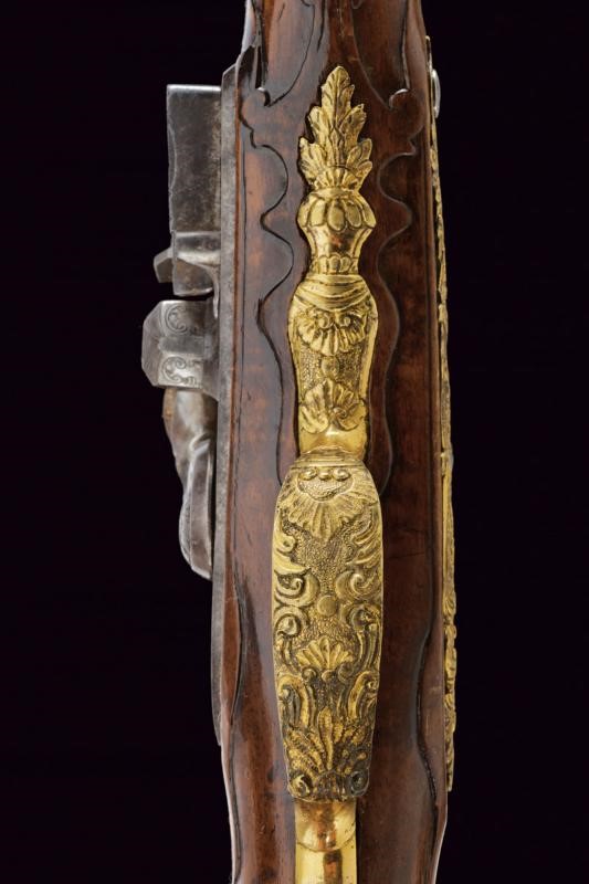 Bella e Rara Pistola a Pietra Focaia di Wenzel Boehm