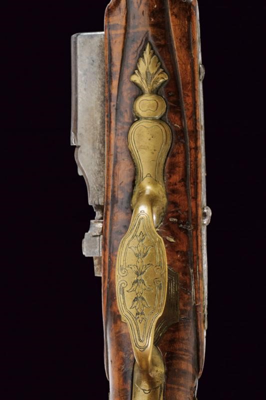 Interessante Paio di Pistole a Pietra Focaia alla Romana