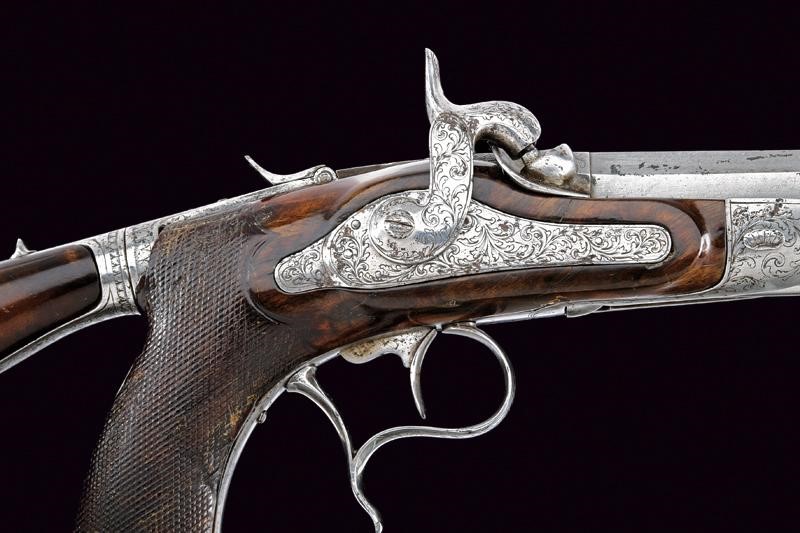 Pistola a Luminello di Delvigne con Calcio Smontabile