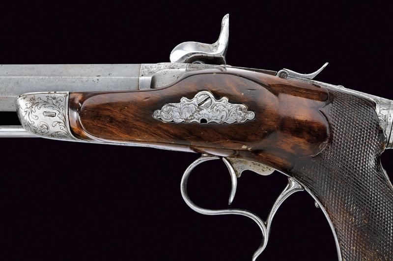 Pistola a Luminello di Delvigne con Calcio Smontabile