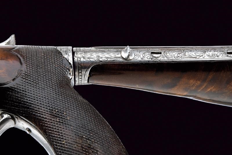 Pistola a Luminello di Delvigne con Calcio Smontabile