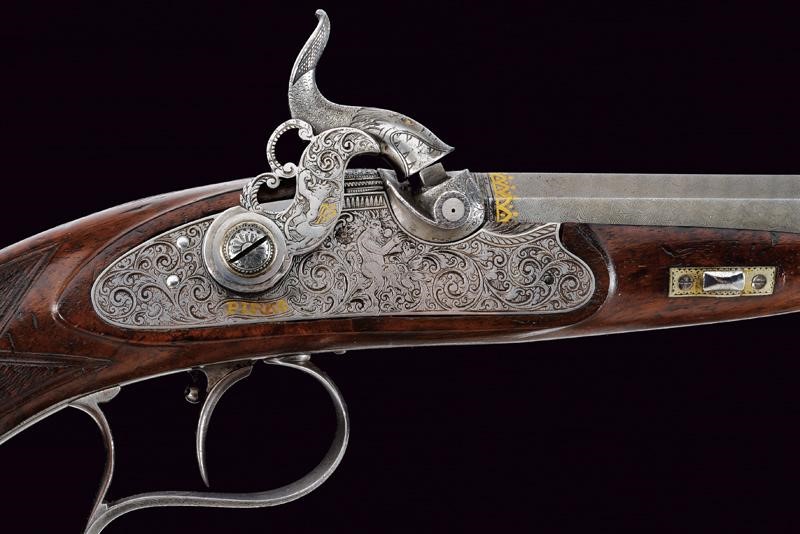 Magnifica Pistola da Tiro a Luminello di Carl Pirko
