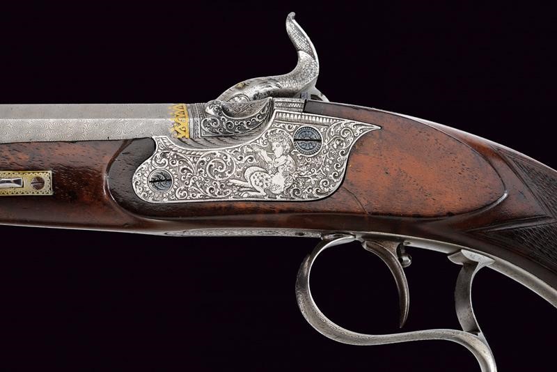 Magnifica Pistola da Tiro a Luminello di Carl Pirko