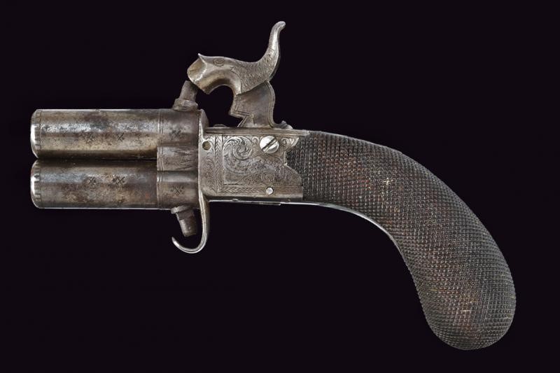 Mazzagatto a Luminello a Due Canne Girevoli di W. Pritchard