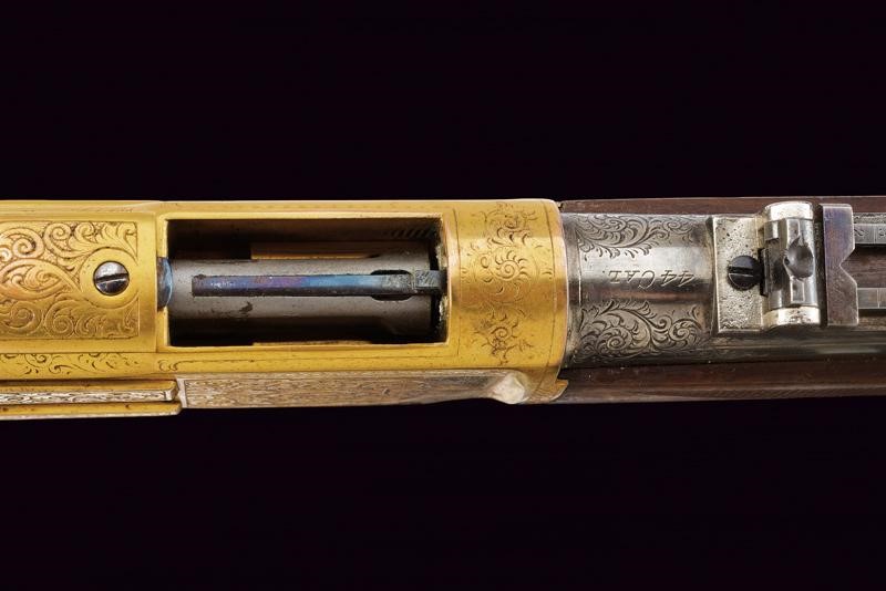 Raro Winchester Model 1873 Musket Inciso