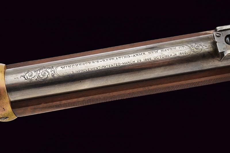 Raro Winchester Model 1873 Musket Inciso