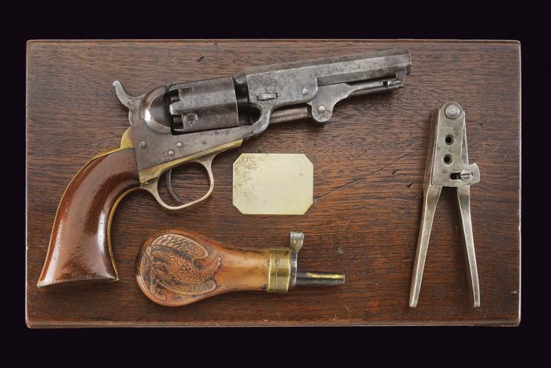 Colt Model 1849 Pocket Revolver in Cassetta