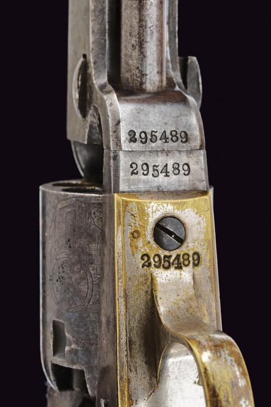 Colt Model 1849 Pocket Revolver in Cassetta