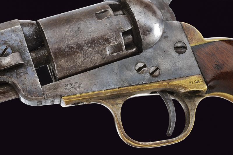 Colt Model 1849 Pocket Revolver in Cassetta