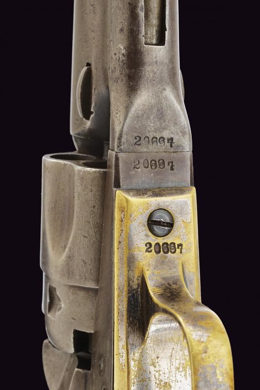Colt Model 1862 Police Revolver in Cassetta
