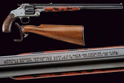 Raro S&w Model 320 Revolving Rifle